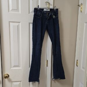 Abercrombie & Fitch Dark Indigo Flare Jeans